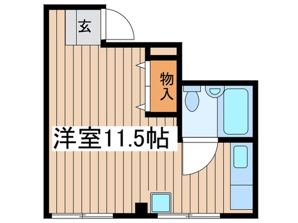 第２中村ビルの物件間取画像